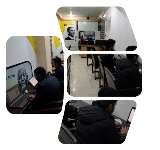 Digital Marketing Team Production Collage